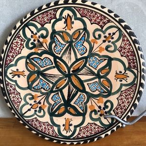 2 Tunisian Authentic ceramic wall plates